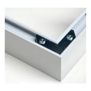 1 juego de 18 marcos de fotos de metal Soporte de ángulo