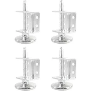 POWERTEC 71151 Niveladores de patas ajustables con soporte