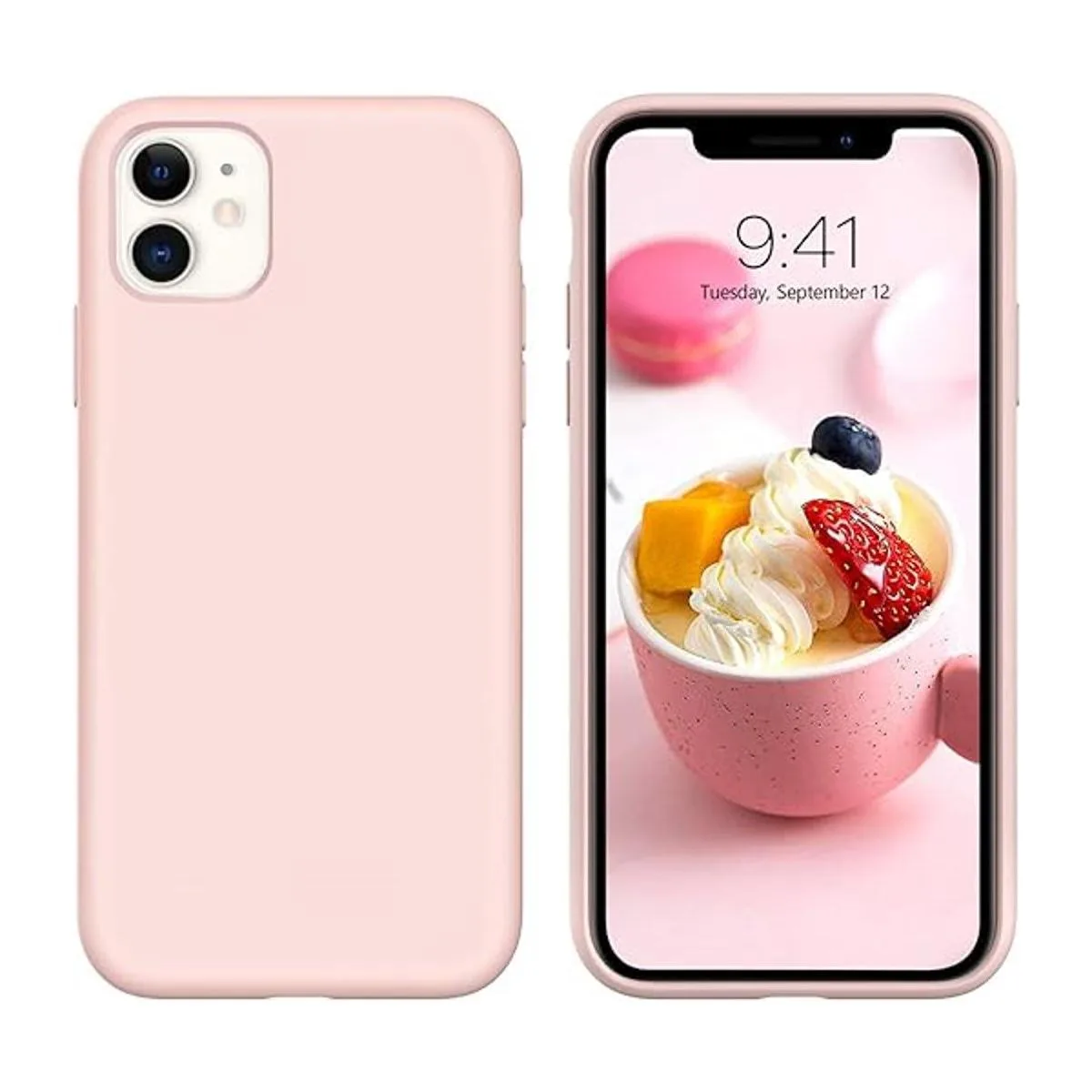 DUEDUE Funda de silicona para iPhone 11 de 6.1_1
