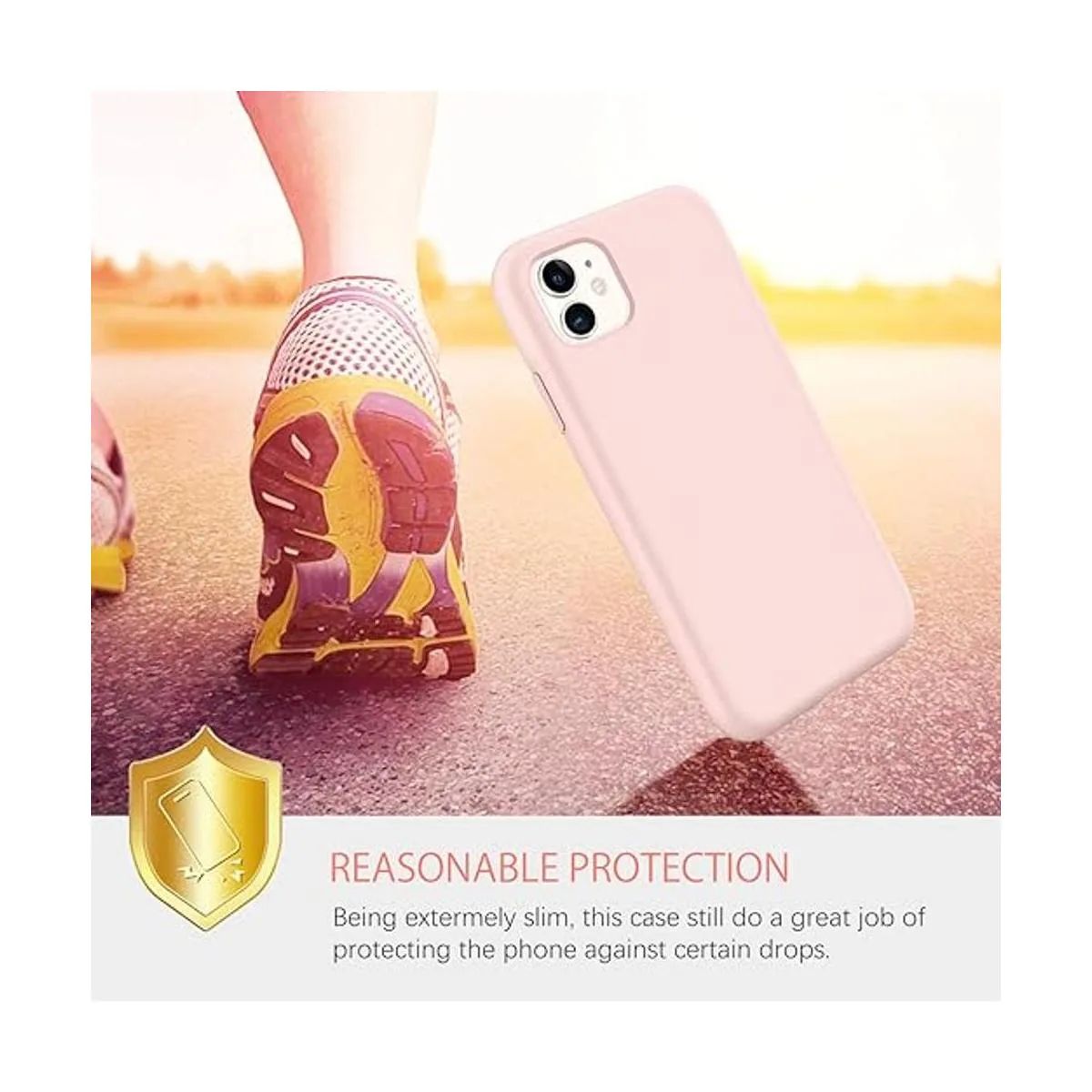 DUEDUE Funda de silicona para iPhone 11 de 6.1_2