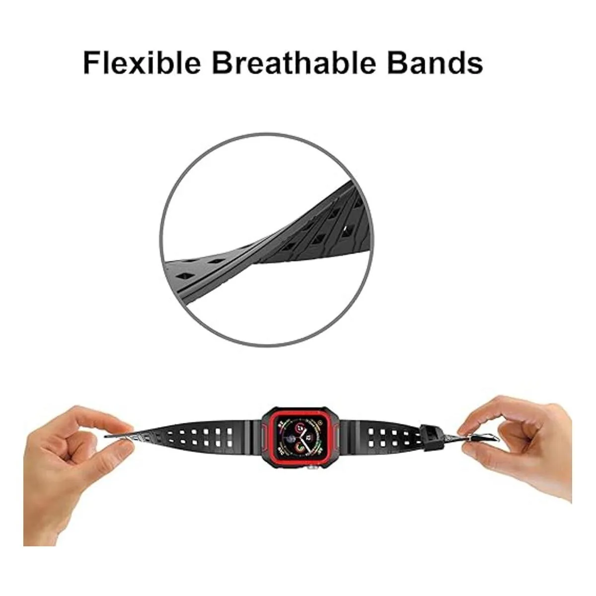 Takfox Funda para reloj inteligente compatible con Apple_3