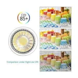 MD Lighting Bombilla halógena GU10 de 50 W equivalente a_3