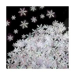 Confeti de copos de nieve Konsait 300 unidades_1