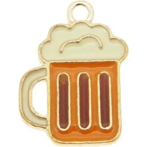 JJJGQAZ Juego de 20 colgantes esmaltados con diseño de_4