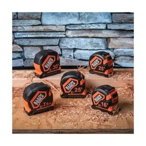 Klein Tools Cinta métrica 9125 cinta métrica resistente_4