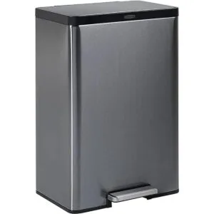 Rubbermaid Elite Bote de basura doble hecho de acero_1