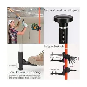 Poste telescópico poste telescópico de soporte de nivel_6