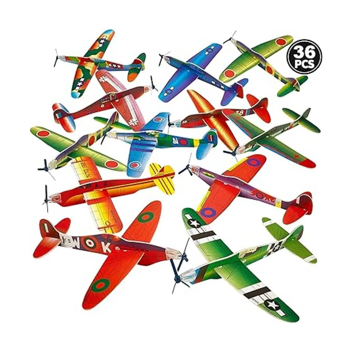 Planes planeadores a granel paquete de 36 planeadores de_2