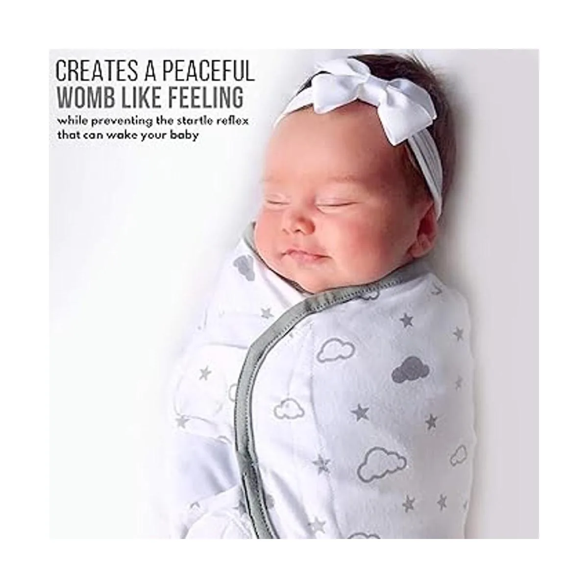 Conjunto de mantas para envolver a bebés y recién nacidos_3