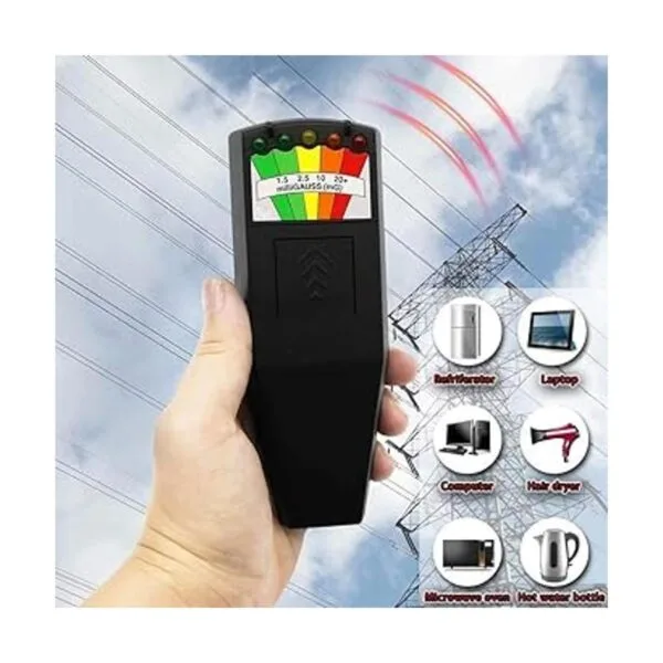 JahyShow Medidor LED EMF Detector de campo magnético Ghost_2