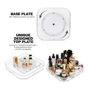 AMEITECH Organizador de maquillaje de 360 grados_5