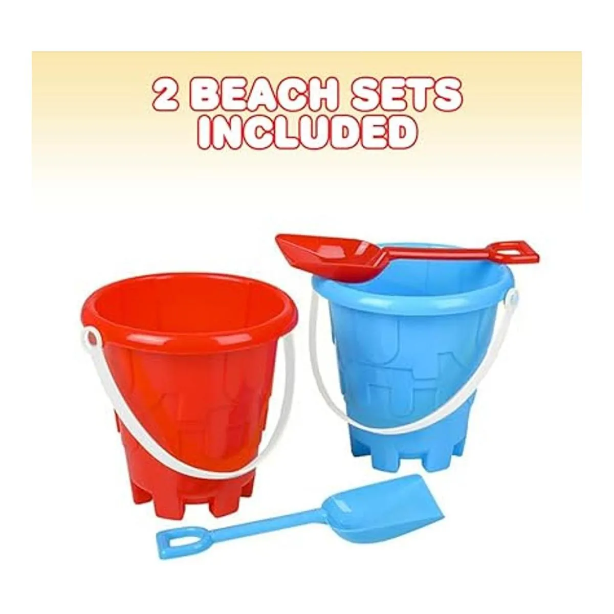 ArtCreativity Juego de pala y pala de arena para playa de_2