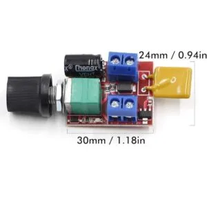 Controlador de velocidad de motor RioRand DC 3 V 6 V 12 V