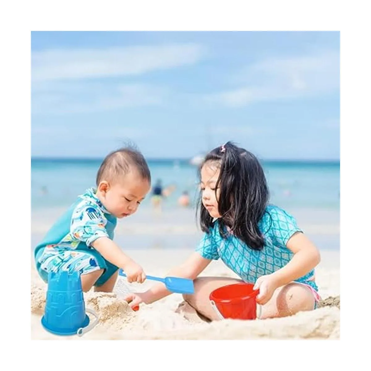 ArtCreativity Juego de pala y pala de arena para playa de_5