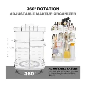 AMEITECH Organizador de maquillaje de 360 grados_2
