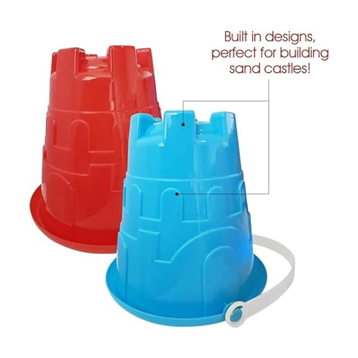 ArtCreativity Juego de pala y pala de arena para playa de_4