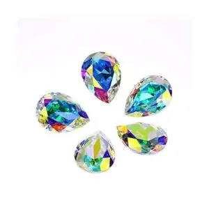 DONGZHOU 100 piezas de cristal AB con forma de mezcla_4