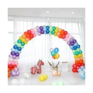 RUBFAC 120 globos de látex de arcoíris de 12 pulgadas 12_6