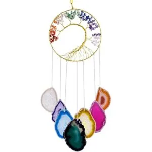 Rockcloud Colgador de pared con cristales de curación_1