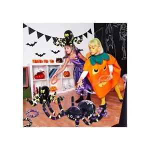 Max Fun Juego de 2 anillos inflables de Halloween para_3