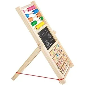 Multifunción Abacus Learning Stand Madera Montessori_4