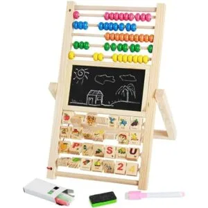 Multifunción Abacus Learning Stand Madera Montessori_2
