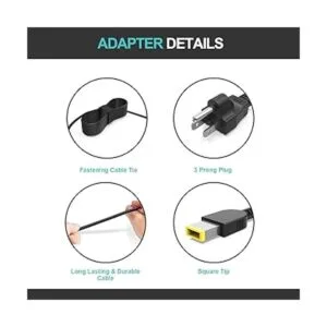 Cargador adaptador de CA de 135 W para laptop Lenovo_3