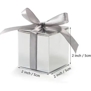 KPOSIYA Paquete de 100 cajas de regalo de 2 x 2 pulgadas