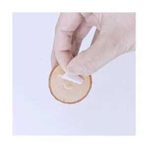 30 soportes de madera rústica para tarjetas con alambre de