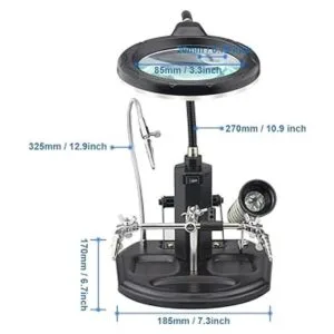 MMOBIEL Estación de lupa de mano de alta resistencia de_2