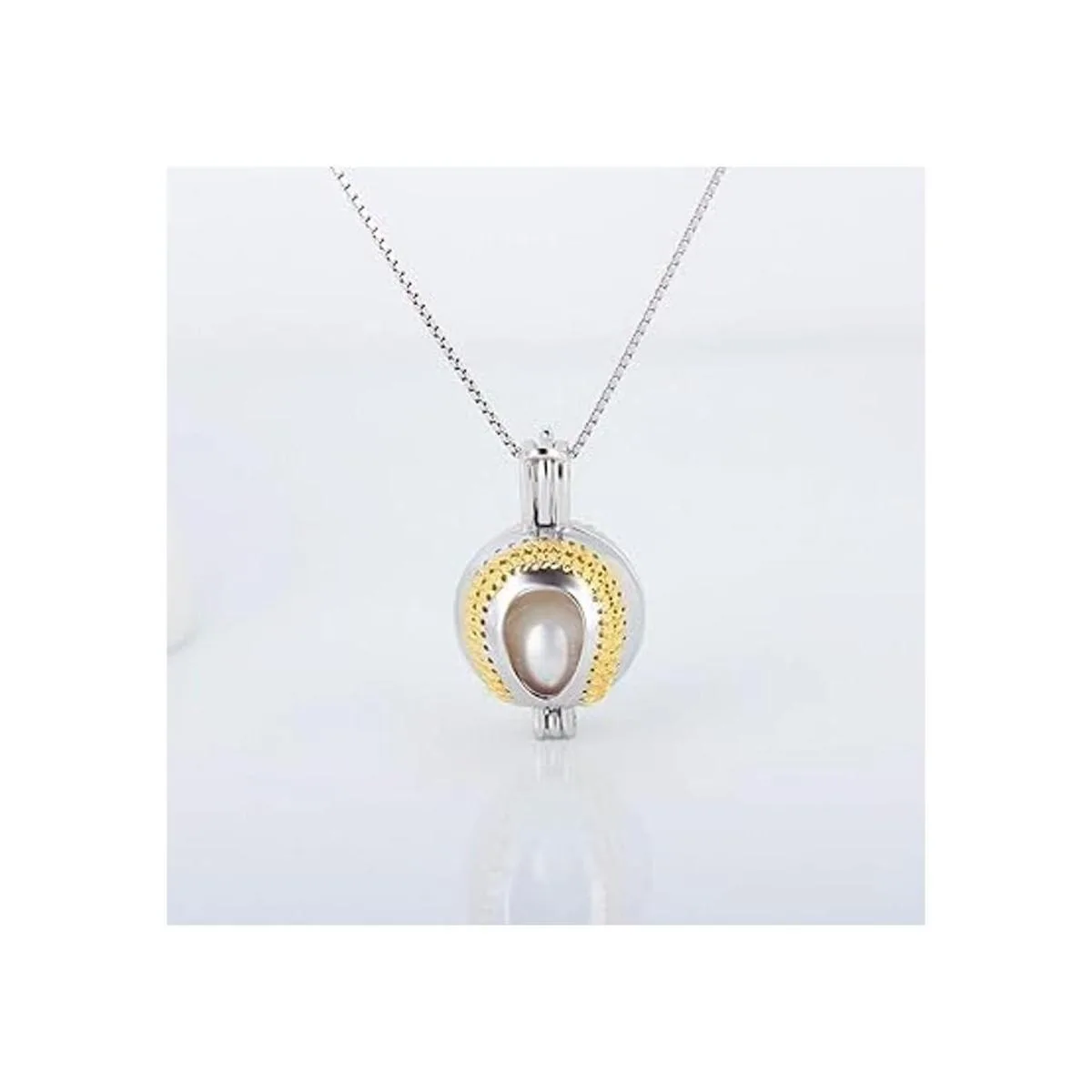 LGSY Dije de jaula de béisbol de plata de ley 925 para_5