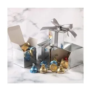 KPOSIYA Paquete de 100 cajas de regalo de 2 x 2 pulgadas