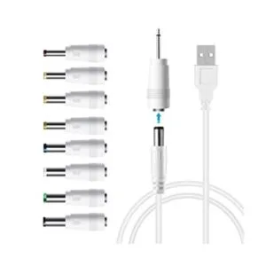 LANMU Cable de alimentación USB a CC cable de carga_1