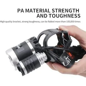 BORUiT RJ3000 LED de luz negra 3 modos de luz blanca y_4