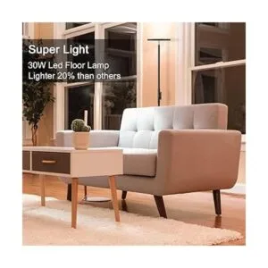 Lámpara de pie 30 W2400 LM Sky LED moderna 3_2