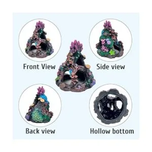 PINVNBY Decoración de acuario de coral para peces de