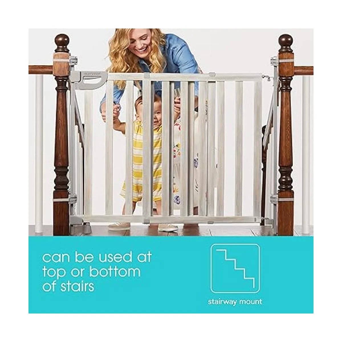 Summer Infant Banister Stair Puerta de seguridad con_3