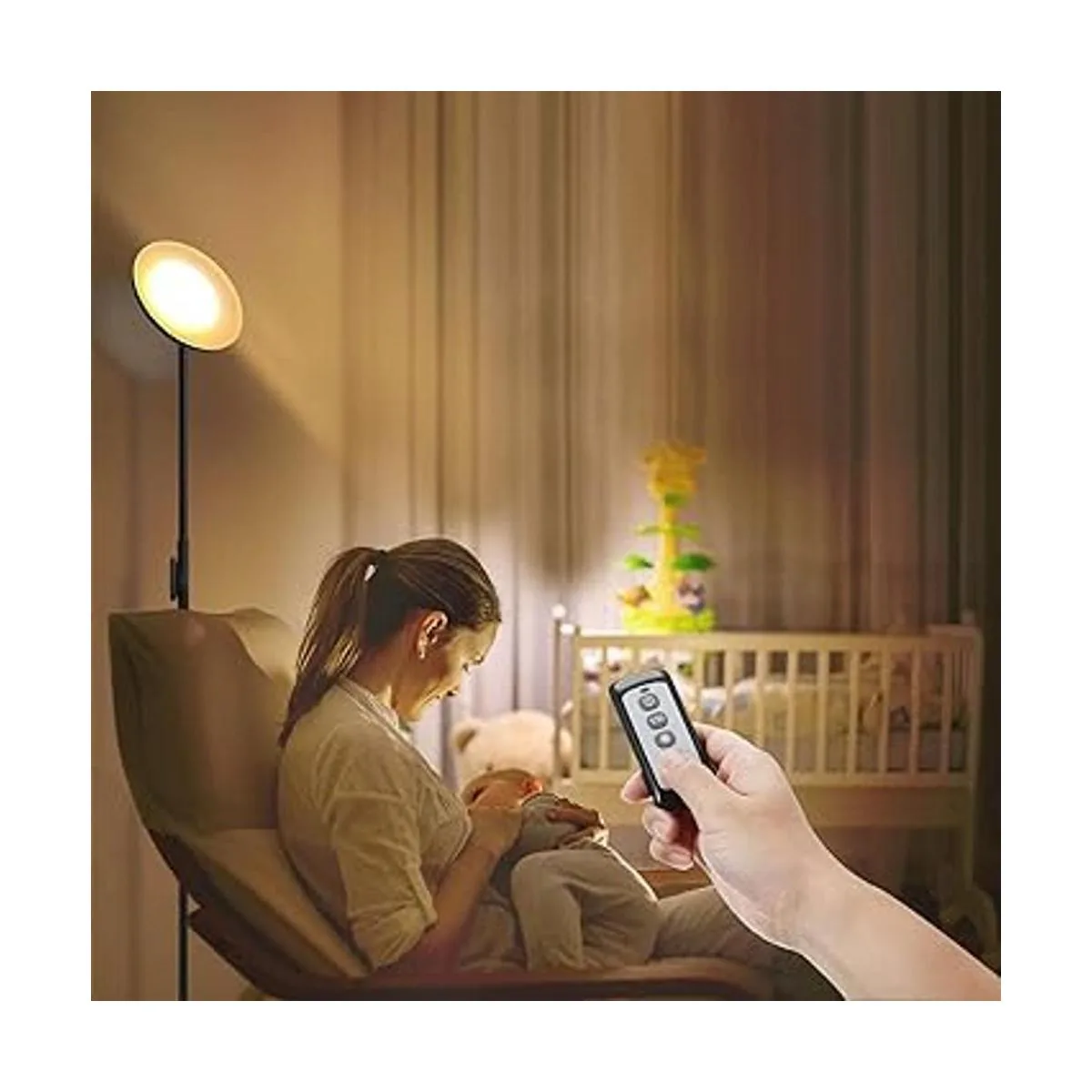 Lámpara de pie 30 W2400 LM Sky LED moderna 3_5