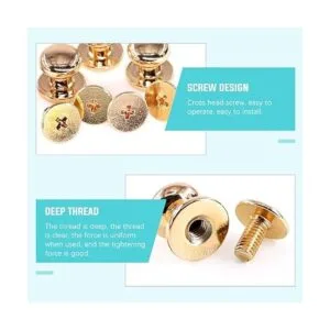 Swpeet 30 sets de oro 0.315 x 0.394 x 0.394 in Chicago