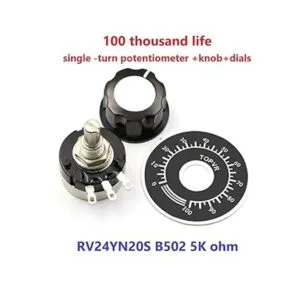CenryKay 2 piezas RV24YN20S B502 5K ohmios de película de_2