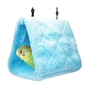 Cdycam Plush Pet Bird Hut Nest Hammock Hanging Cage Warm_2