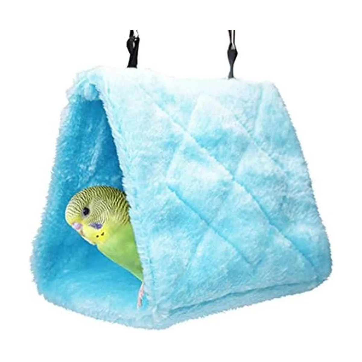 Cdycam Plush Pet Bird Hut Nest Hammock Hanging Cage Warm_2