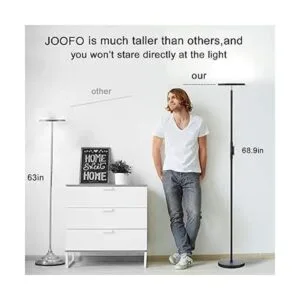 Lámpara de pie 30 W2400 LM Sky LED moderna 3_3