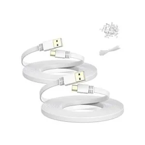 Itramax Paquete de 2 cables de alimentación micro USB de_1