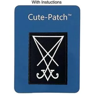 Sigil Seal of Lucifer Parche bordado para planchar diseño_3