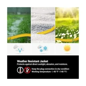 DEWENWILS Separador de cable de extensión de tres grifos_5