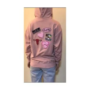 Parche bordado con texto en inglés I am My Sisters Keeper_4