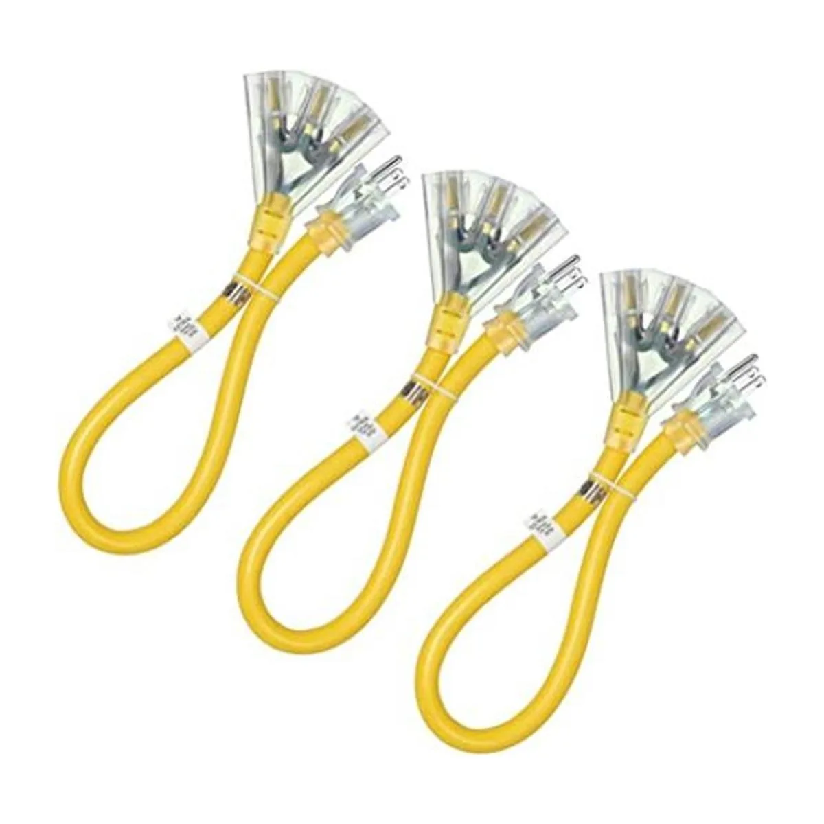 DEWENWILS Separador de cable de extensión de tres grifos_1