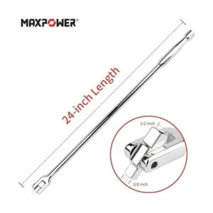 MAXPOWER Mango flexible de barra de disyuntor de doble_3