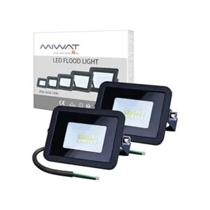 Miheal 110 V paquete de 2 luces LED de 10 W luz blanca